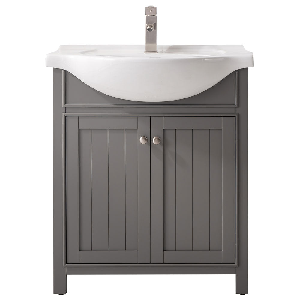 Marian 30" Single Sink Vanity with Porcelain Top