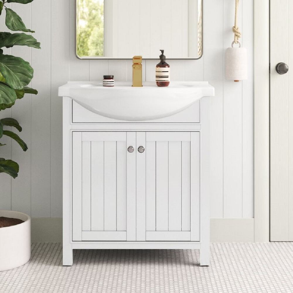 Cameron 30" Single Sink Vanity with Porcelain Top