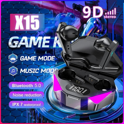 X15 Wholesale TWS Earphones – Bluetooth Wireless V5.1 In-Ear Headphones, Sport & Gaming Headset, No Box 