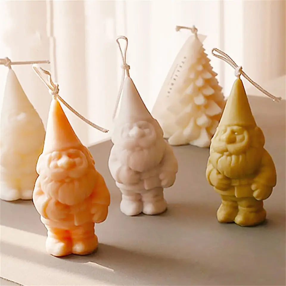 Father Christmas Aroma Soap Mould Living Room Desktop Decoration Father Christmas Silicone Mould Christmas Decoration