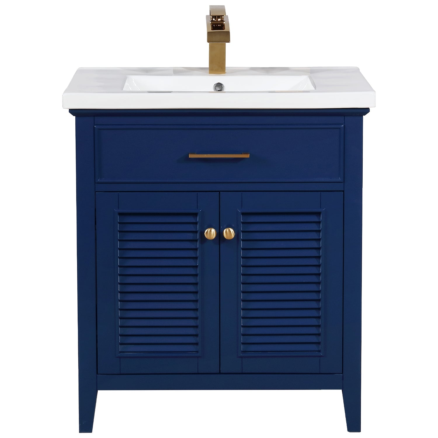 Cameron 30" Single Sink Vanity with Porcelain Top