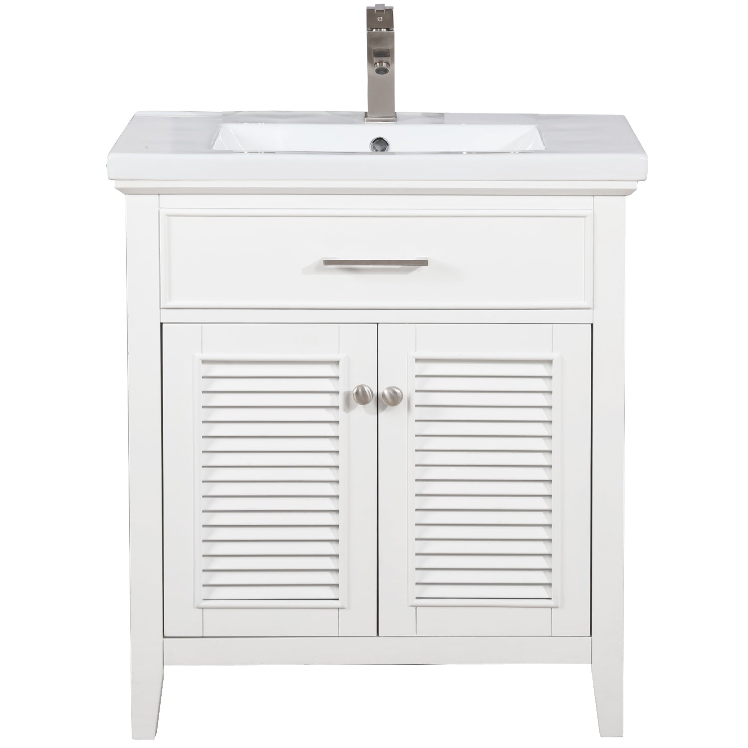 Marian 30" Single Sink Vanity with Porcelain Top