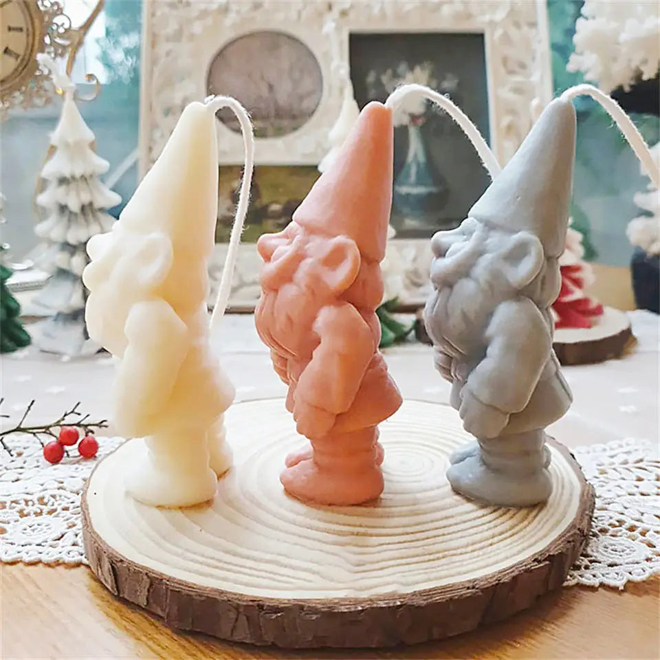 Father Christmas Aroma Soap Mould Living Room Desktop Decoration Father Christmas Silicone Mould Christmas Decoration