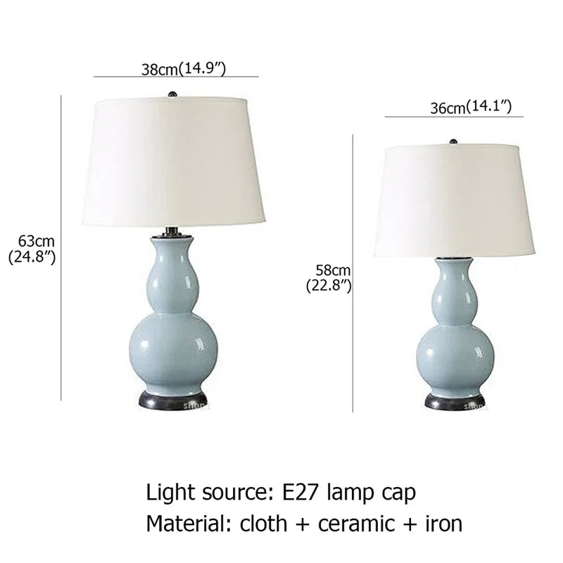 AFRA Table Lamp – Ceramic Modern Design, Luxury Office Decoration, Bedside LED Light for Home