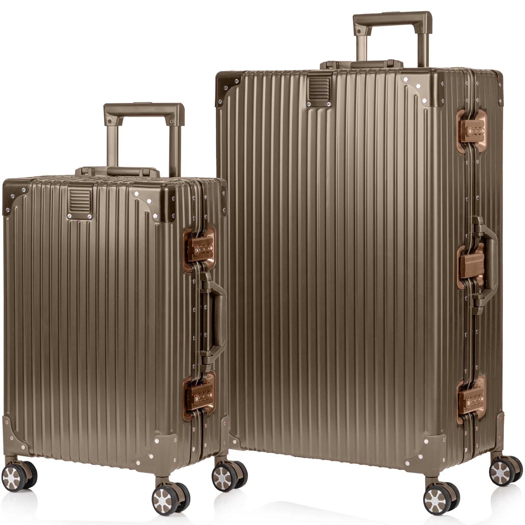 Elite / Aluminum 2-Piece Luggage Set 