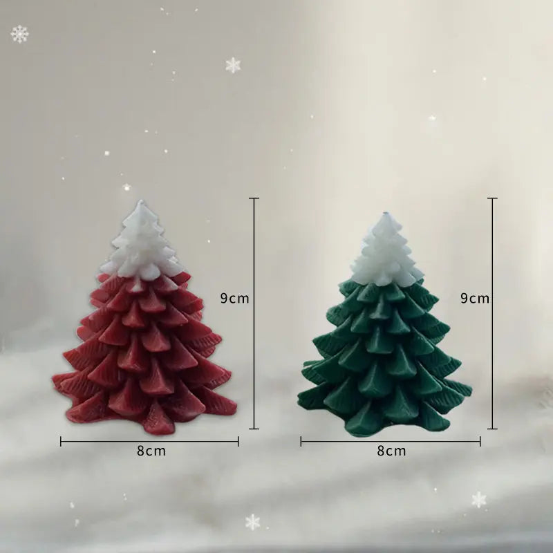 Christmas Tree Aroma Candles Ins Style Creative Home Desktop Decorations Paraffin Wax Scented Candle Christmas Day Gifts