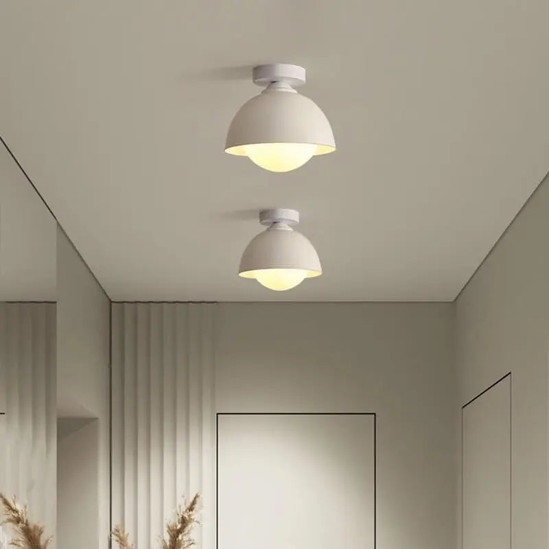 Nordic Aisle LED Ceiling Light - Mounted Round Light for Corridor, Staircase, Foyer, Gallery, Balcony, and Entrance Hall