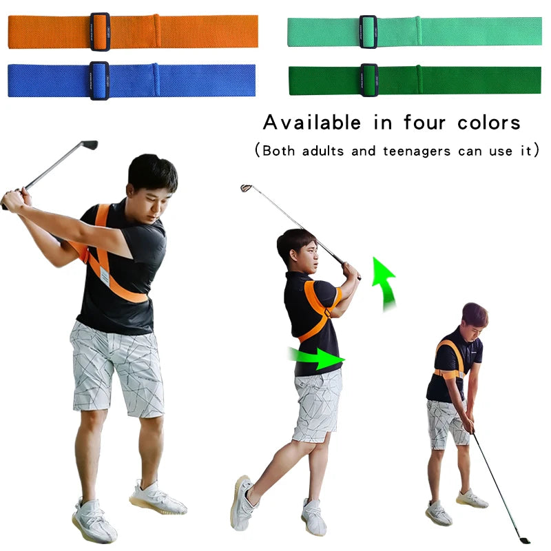 Golf Swing Training Aid - Golf Swing Trainer Strap for Men, Women, and Teenagers