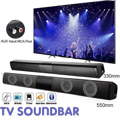 Home Theater Sound System - Bluetooth Speaker, Computer Speakers, TV Soundbar, Subwoofer, Radio Music Center, Boom Box Column 