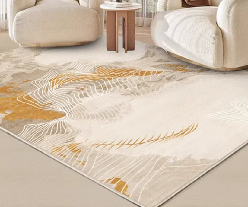 Carpet living room 2024 new high-end modern minimalist carpet 