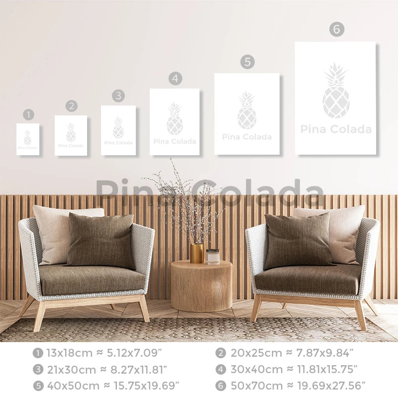Fresh Summer Tropical Ocean Beach Shell Wall Art - Canvas Painting Posters and Prints for Living Room Decor 