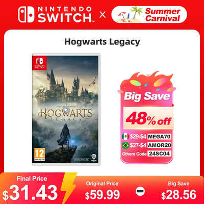 Hogwarts Legacy for Nintendo Switch - Official Physical Game Card, RPG Genre 