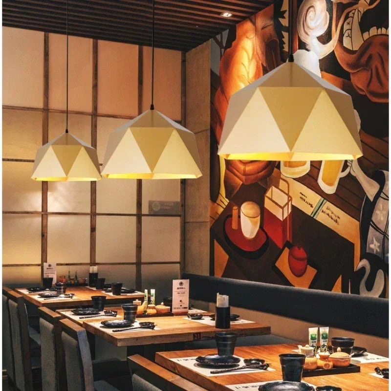 Modern Pendant Light Restaurant Chandelier Industrial Hanging Lamps for Ceiling Lamps Dining Table and Bar LED Lighting