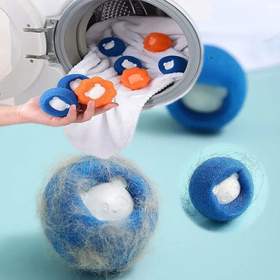 Pet Hair Remover Reusable Ball Laundry Washing Machine Filter Wool Sticker Cat Hair Remover Pet Fur Lint Catcher pet grooming 