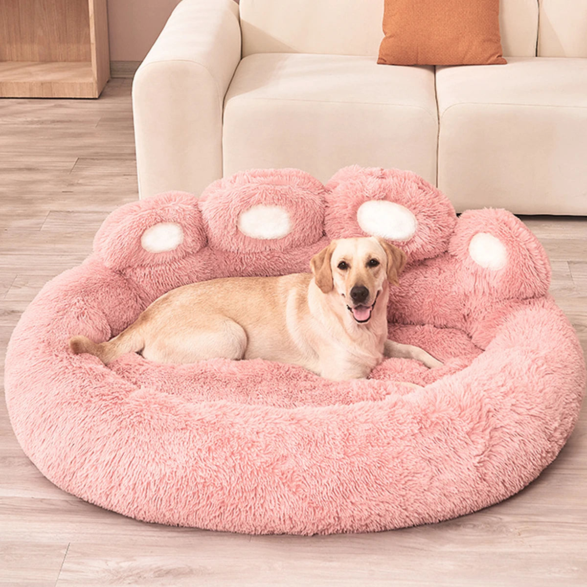 Pet Dog Sofa Beds for Small Dogs Warm Accessories Large Dog Bed Mat Pets Kennel Washable Plush Medium Basket Puppy Cats Supplies 