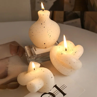 Nordic Ins Knot Aromatherapy Candle Ornaments Birthday Gifts Indoor Home Room Atmosphere Decoration Crafts Christmas Decoration 
