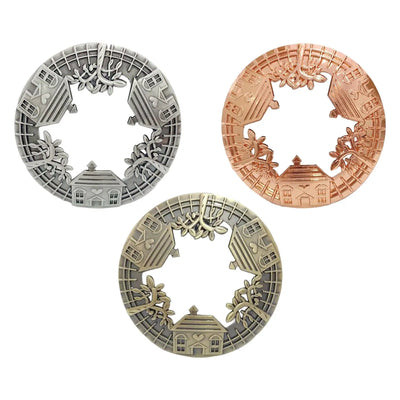 Candle Topper Lid Candle Cover Shade Sleeves Fragrance Distribution Stable Buring for Jar Candles Christmas Collection Decor 