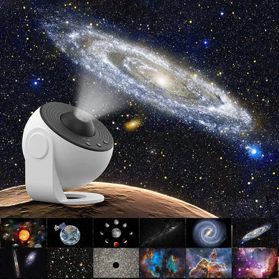 13-in-1 Star Projector Night Light – Galaxy Projector with 360° Rotation for Starry Sky Bedroom Decoration 
