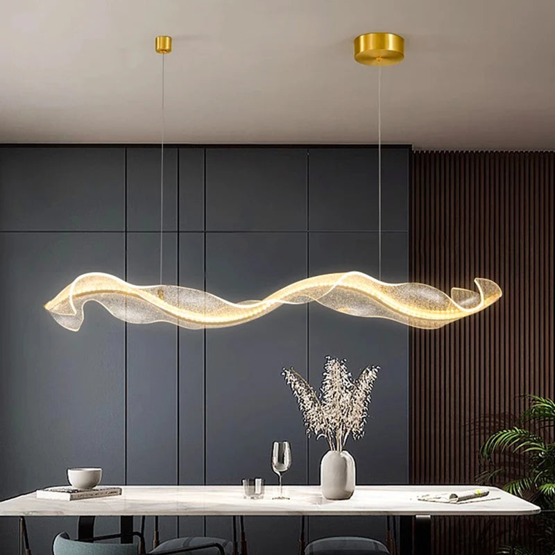 Elegant Home Decoration Chandelier - Dining Room Pendant Light Fixture, Ceiling Lamp for Salon and Indoor Lighting 