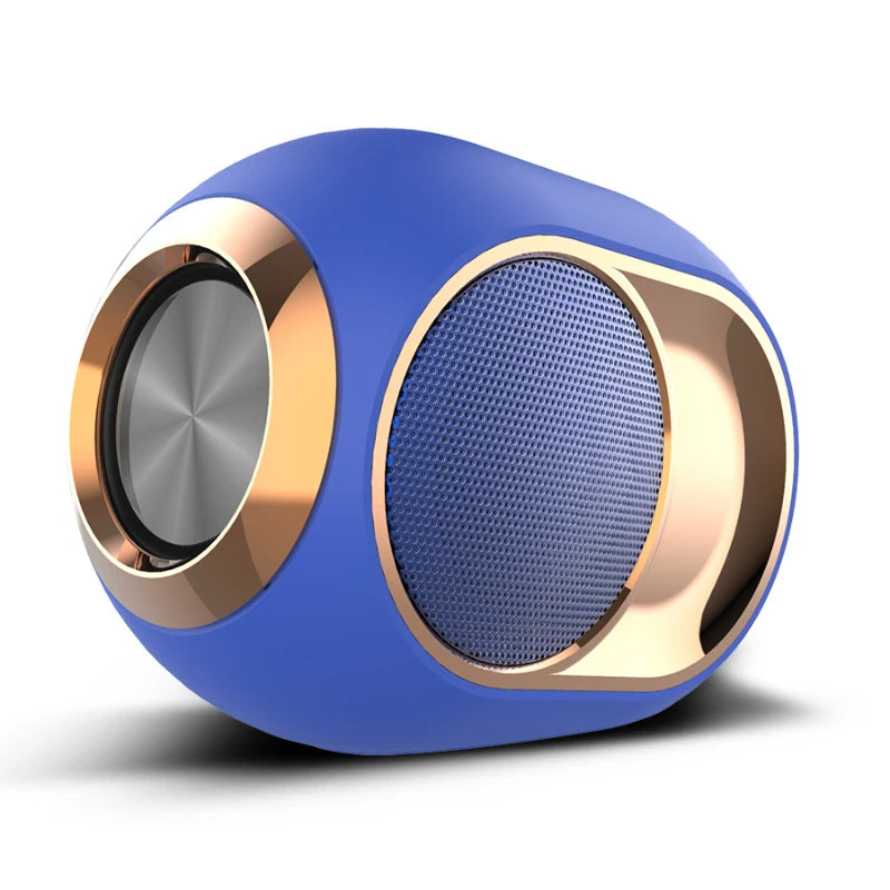 Portable X6 Bluetooth Speaker - Wireless Outdoor Subwoofer, Powerful Sound