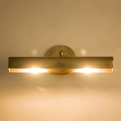 Living Room Aisle Copper Wall Lamp - Bathroom Mirror Front Lighting, Cabinet, Exhibition Hall, and Shop Indoor Fixture 