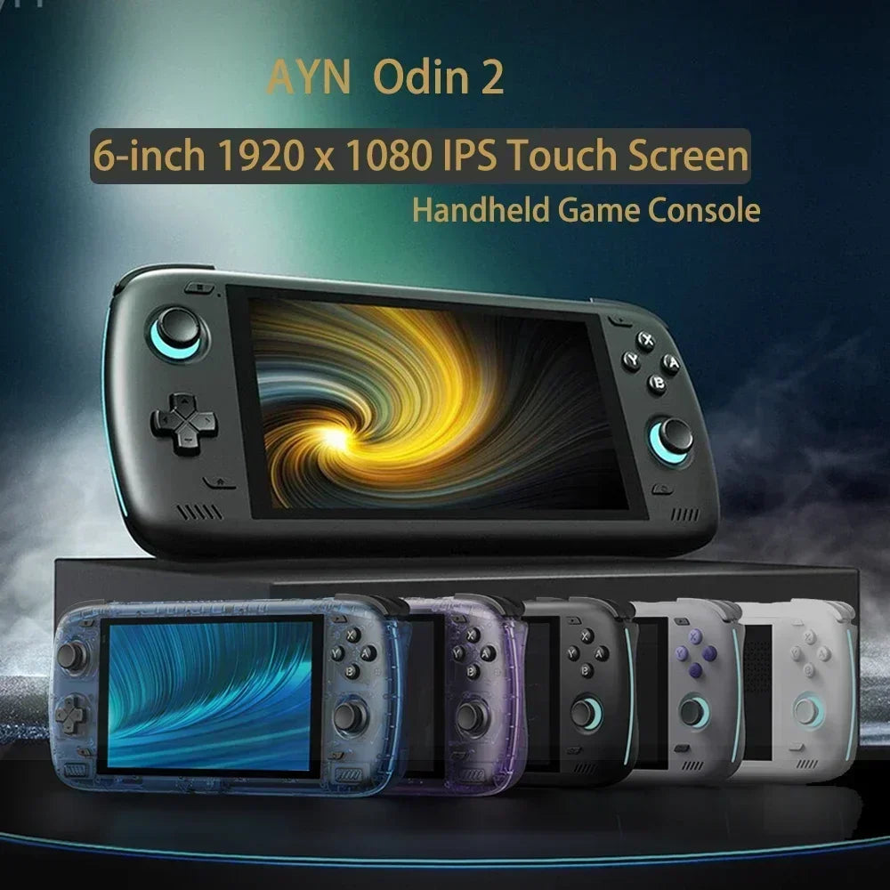 Ayn Odin 2 Pro Upgraded Handheld Game Player with 6" IPS Screen, Android 13, 16GB/512GB, Wifi & Bluetooth 