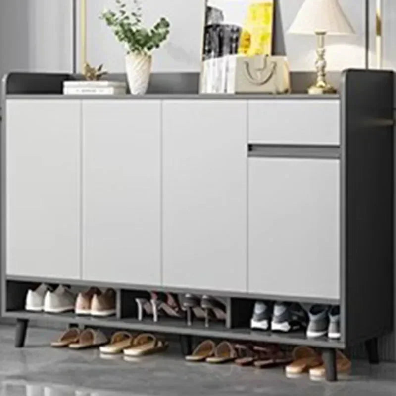 Multi Layer Nordic Shoe Cabinets Closed Storage Modern Drawer Shoe Cabinets Black Stylish Sapateiras Entrance Hall Furniture 