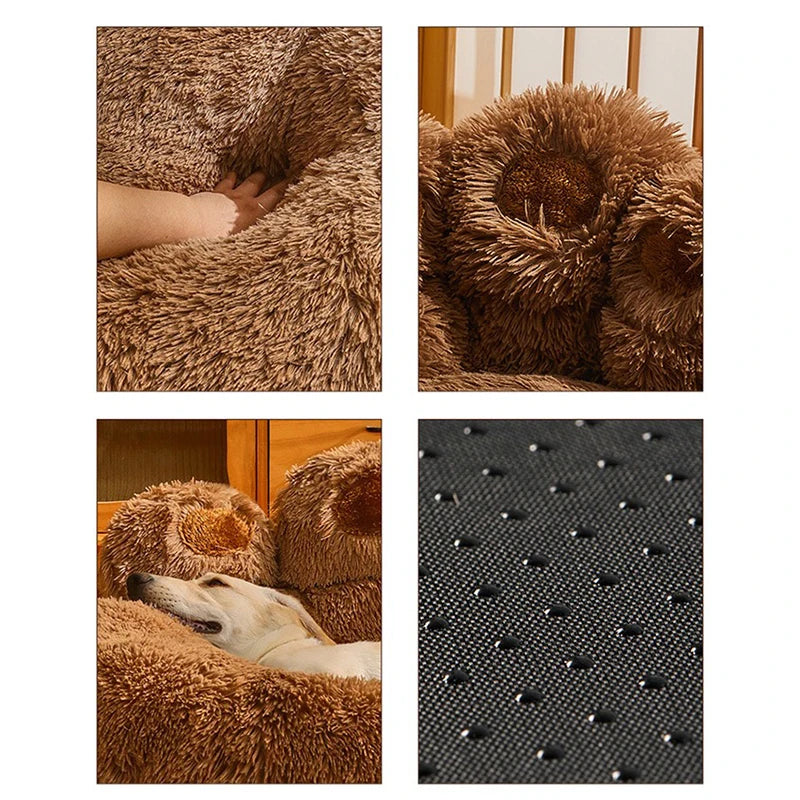 Pet Dog Sofa Beds for Small Dogs Warm Accessories Large Dog Bed Mat Pets Kennel Washable Plush Medium Basket Puppy Cats Supplies 