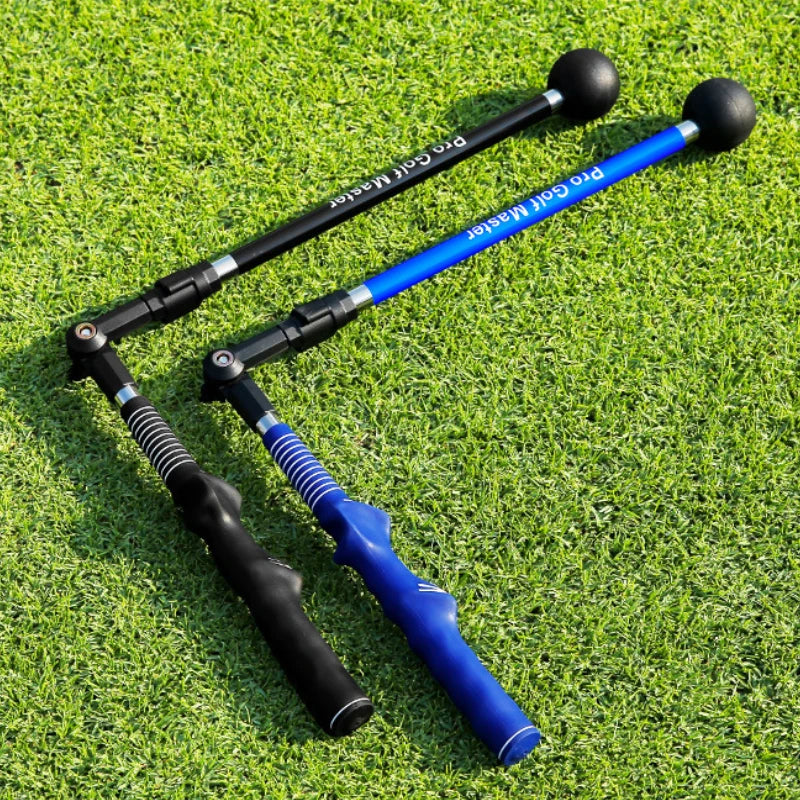 PGM Golf Swing Trainer - Folding Correction Device, Adjustable Length & Angle, Beginner-Friendly, Suitable for Left & Right Hands (HGB023)