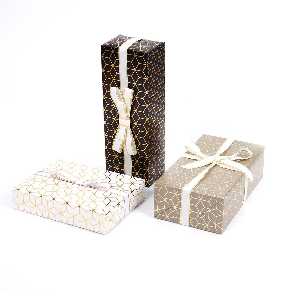 Fold 50*70cm wrapping paper Valentine Aluminum Foil Gradient Holiday gift paper Christmas gift wrapping paper 