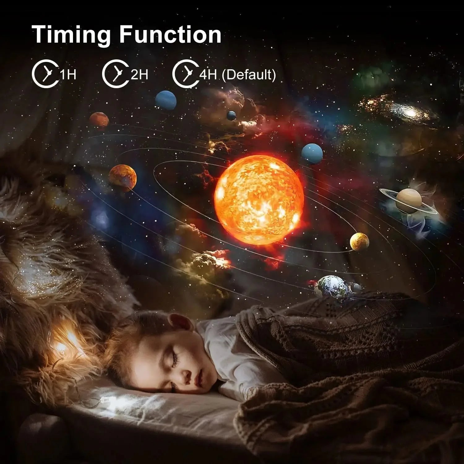 13-in-1 Star Projector Night Light – Galaxy Projector with 360° Rotation for Starry Sky Bedroom Decoration 