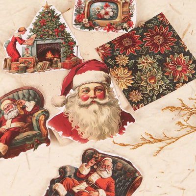 16sheets(202patterns) Non Self-adhesive A4 Large Size Cutting DIY Christmas Decorative Paper for  Scrapbooking Supplies, Journal 