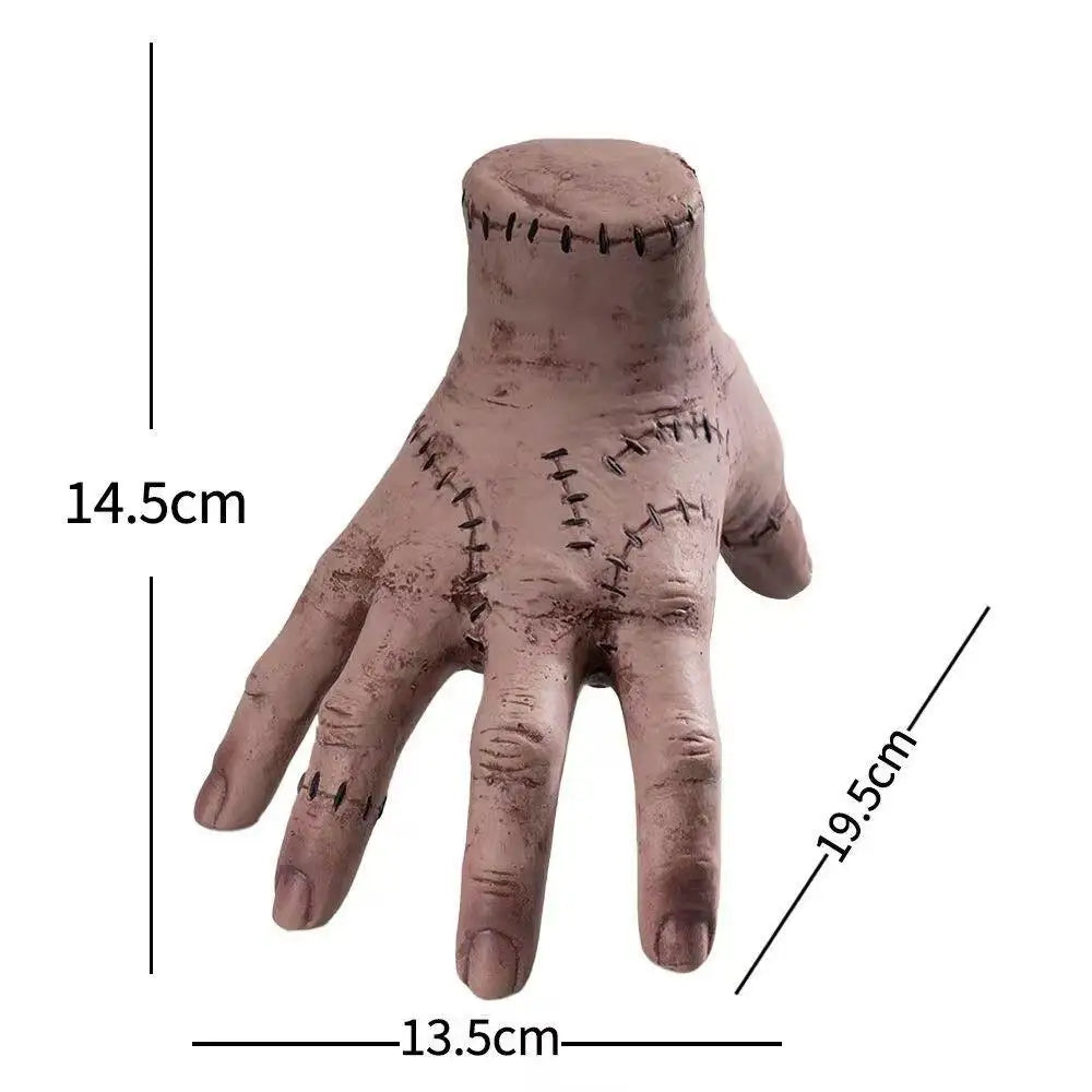 Halloween Horror Props Broken Hands Adams Family Vinyl Palm Latex Palm Statue Halloween Tabletop Decor Horror Decorations