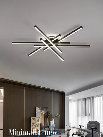 2024 New Nordic Modern LED Ceiling Lamp – Living Room, Dining Room, Bedroom Lights, Ceiling Chandelier 
