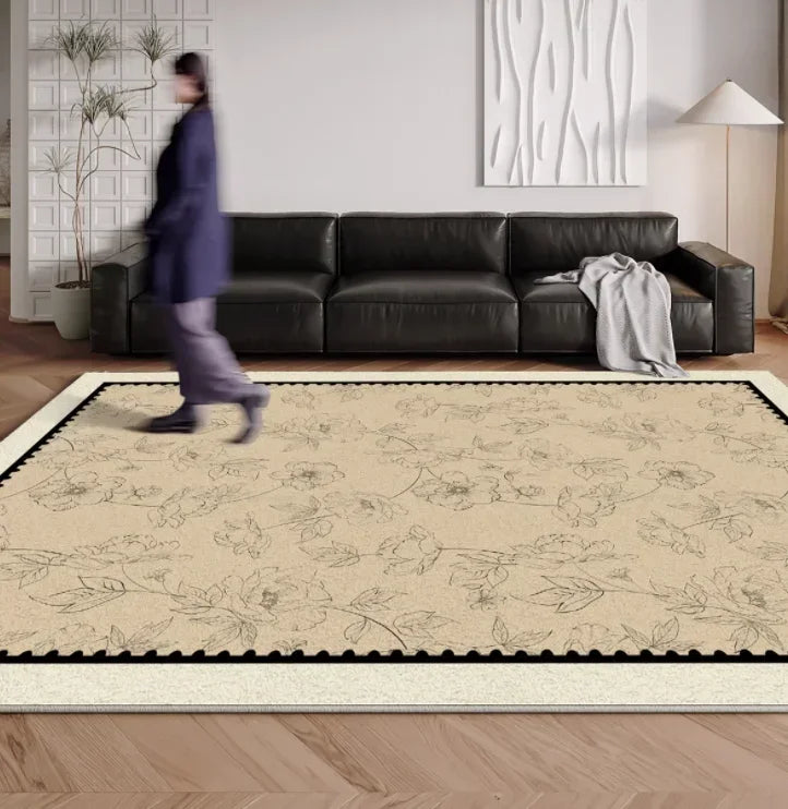 Living room carpet, rectangular sofa, bedroom coffee table carpet  bedroom decoration 