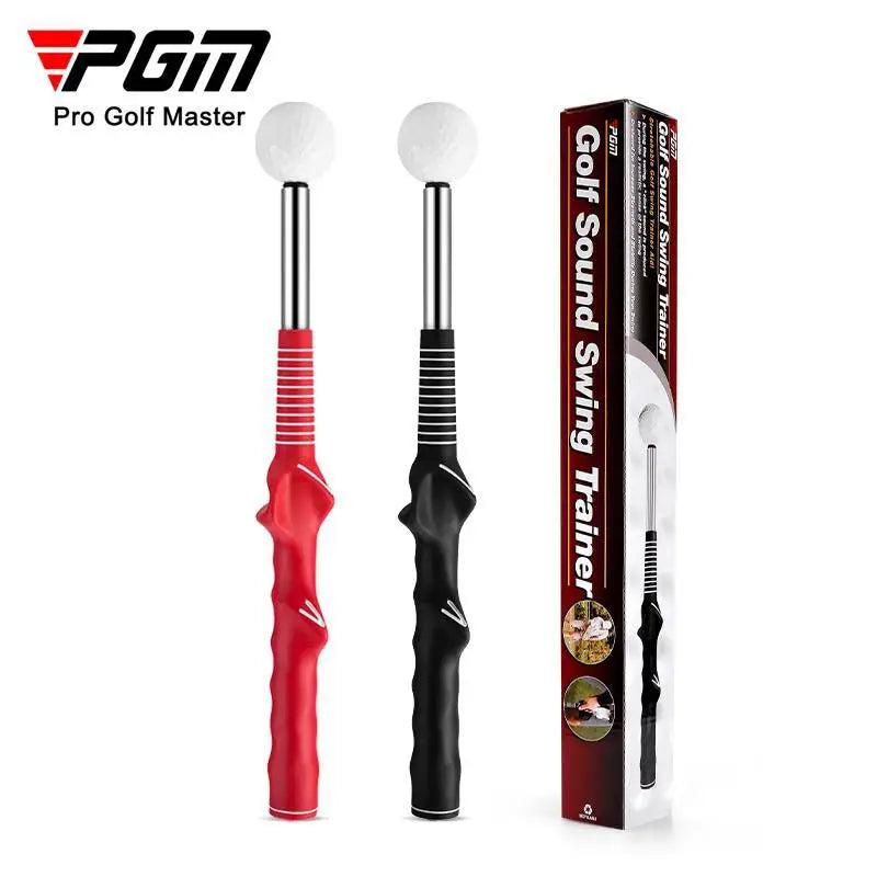 PGM Golf Retractable Swing Practice Stick - Indoor Golf Sound Assistant, Practitioner Tool (HGB022)