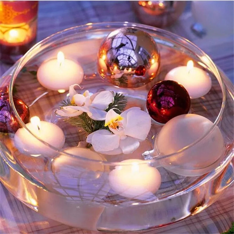 10Pcs/lot Floating Candles For Wedding Party Event Home  Birthday Decor Candles New Year Christmas Decoration 