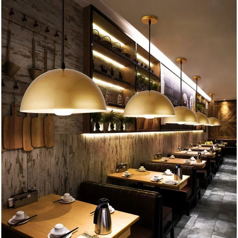 Modern Pendant Light Restaurant Chandelier Industrial Hanging Lamps for Ceiling Lamps Dining Table and Bar LED Lighting