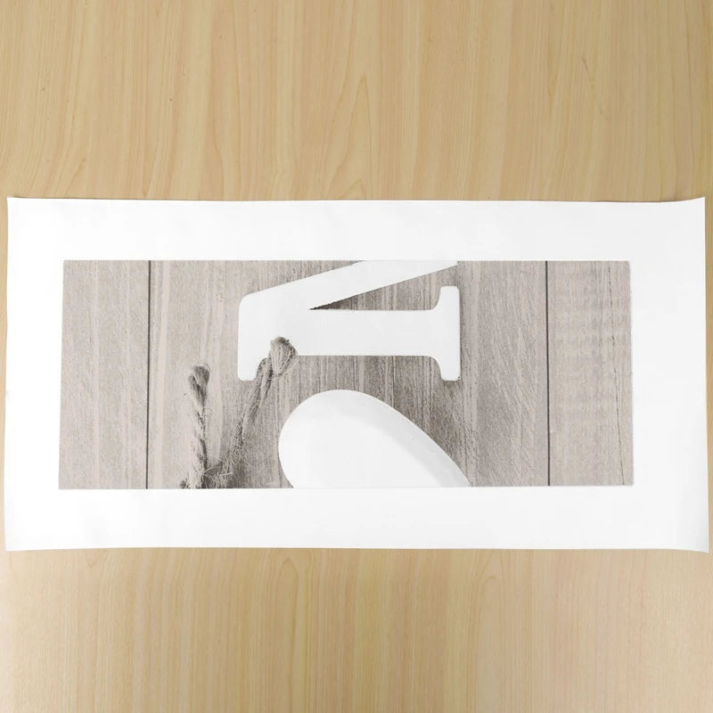 5-Piece Set Wall Paintings – Home Letter Prints, Photo Art, Without Frame 