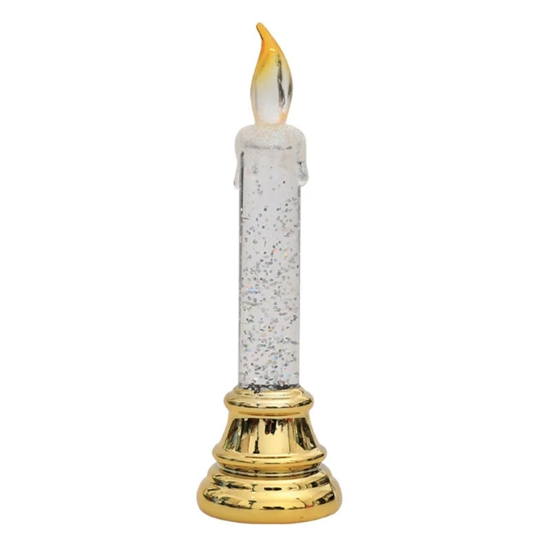 2024 New Christmas Window Candle with Holder Battery Operated Included LED Candle Light Christmas Candle Lights Candle Lamp