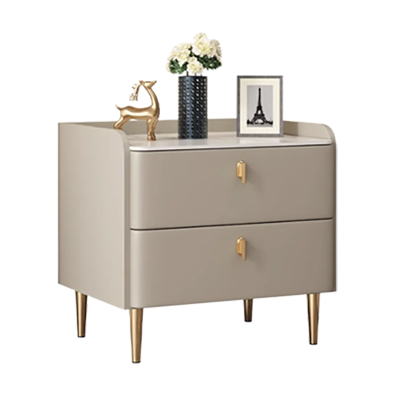 White Bedroom Night Table Nordic Minimalist Trendy Luxury Nightstands Plastic Drawer Articulos Para El Hogar Hotel Furniture