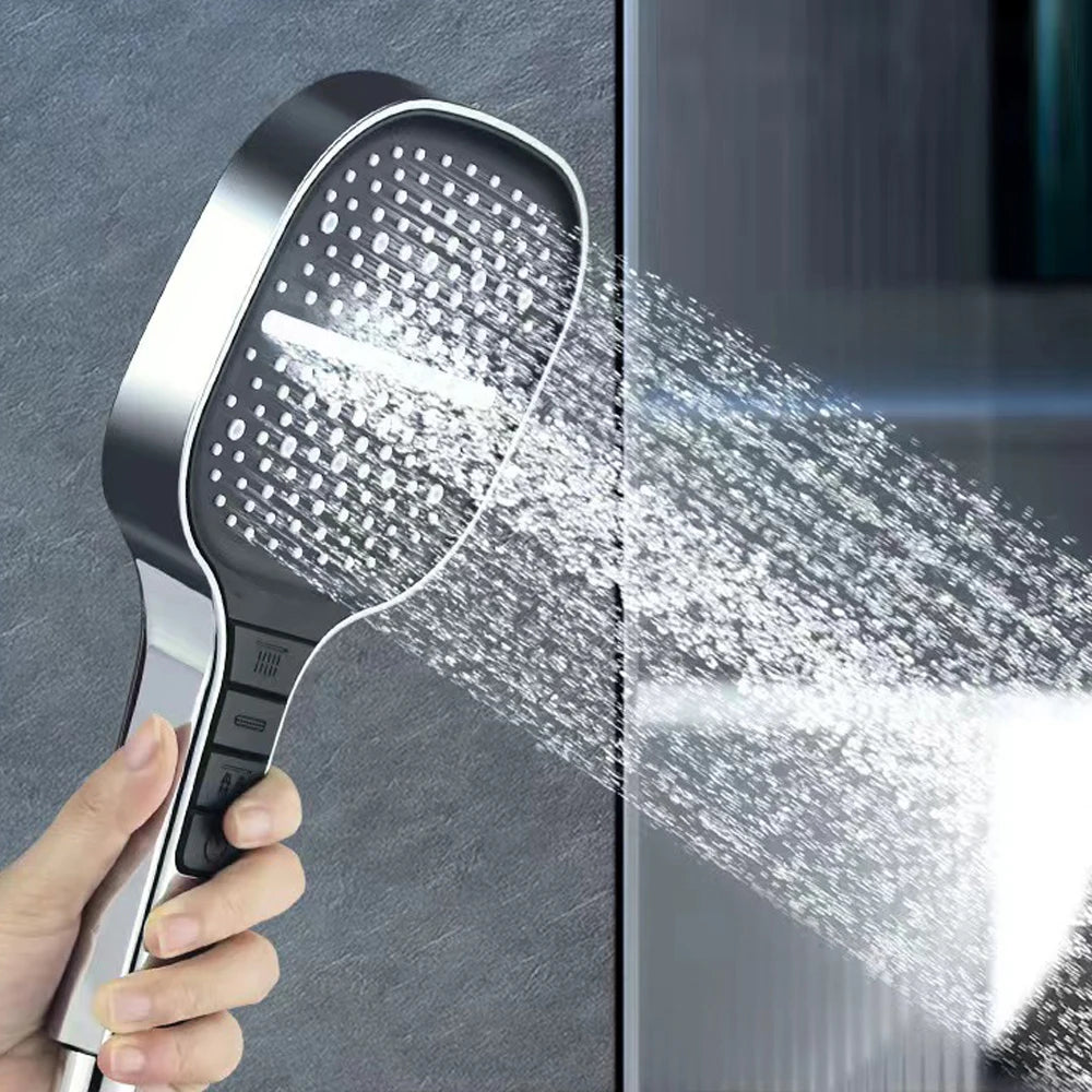 Large shower head 7 modes adjustment High pressure water saving shower faucet nozzle High quality showerhead Bathroom accessorie