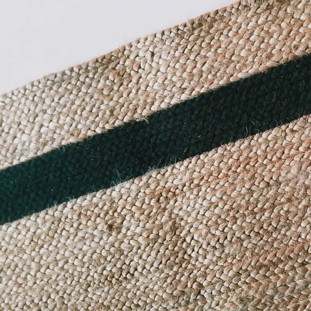 Runner Rug Jute Braided Handmade Carpet for Living Room Hallway Floor Mat Rustic Modern Bedroom Area Rug Home Decor 