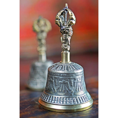Antique Brass Bell, Large 