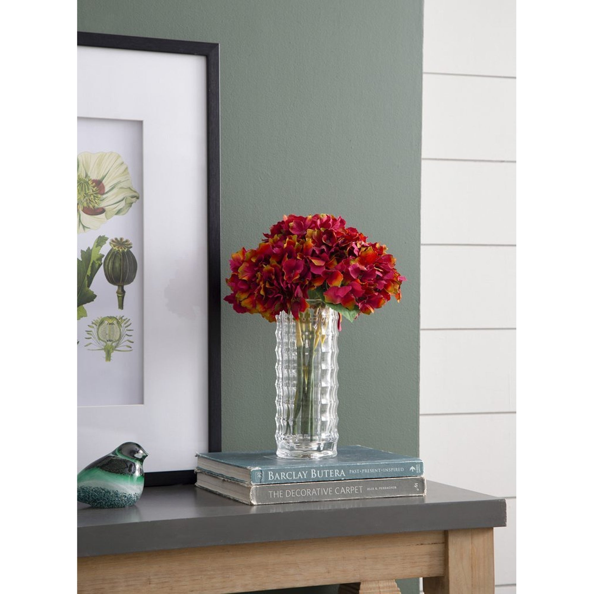 Artificial Hydrangea, Fucia 