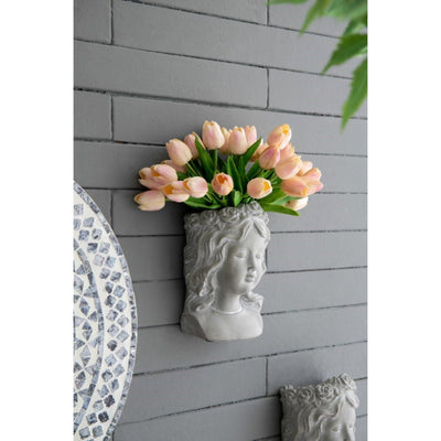 Artificial Tulip 9-Stem Bundle, Pink 
