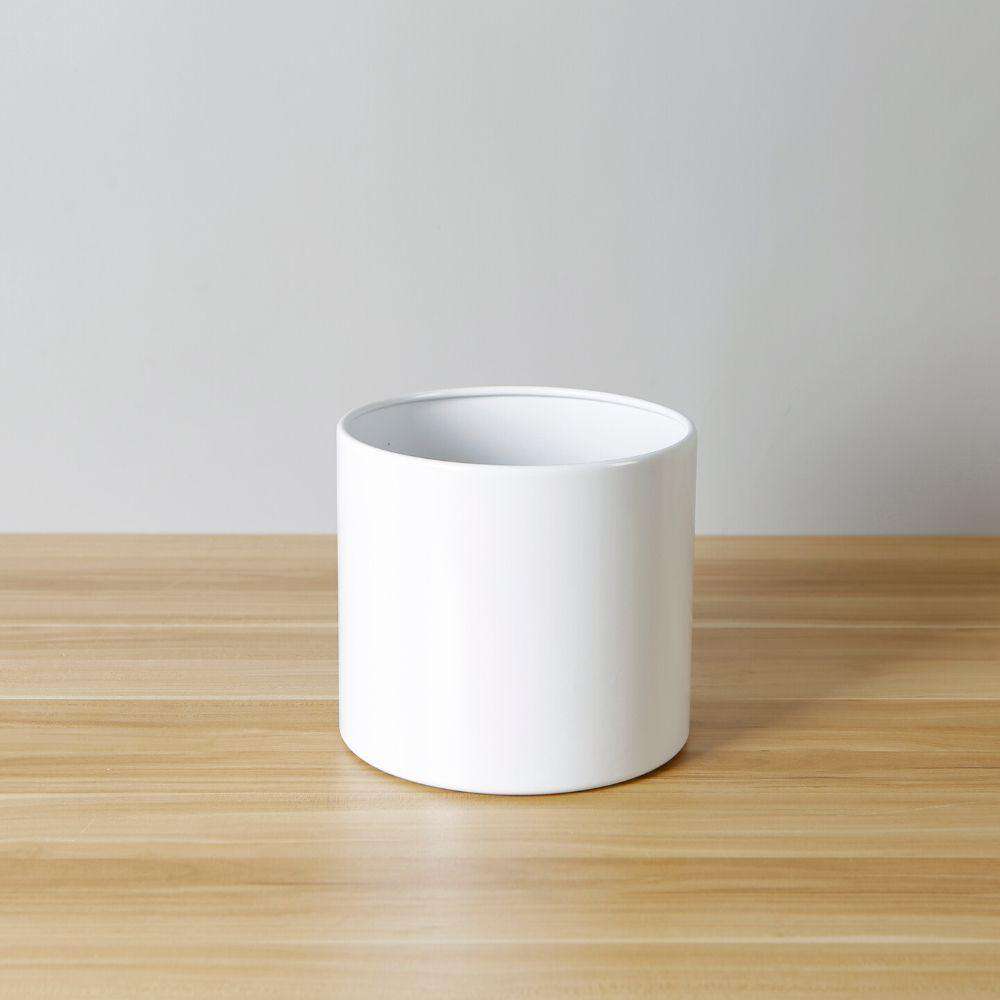 Shira White Planter With Hairpin Legs (61Cm) 