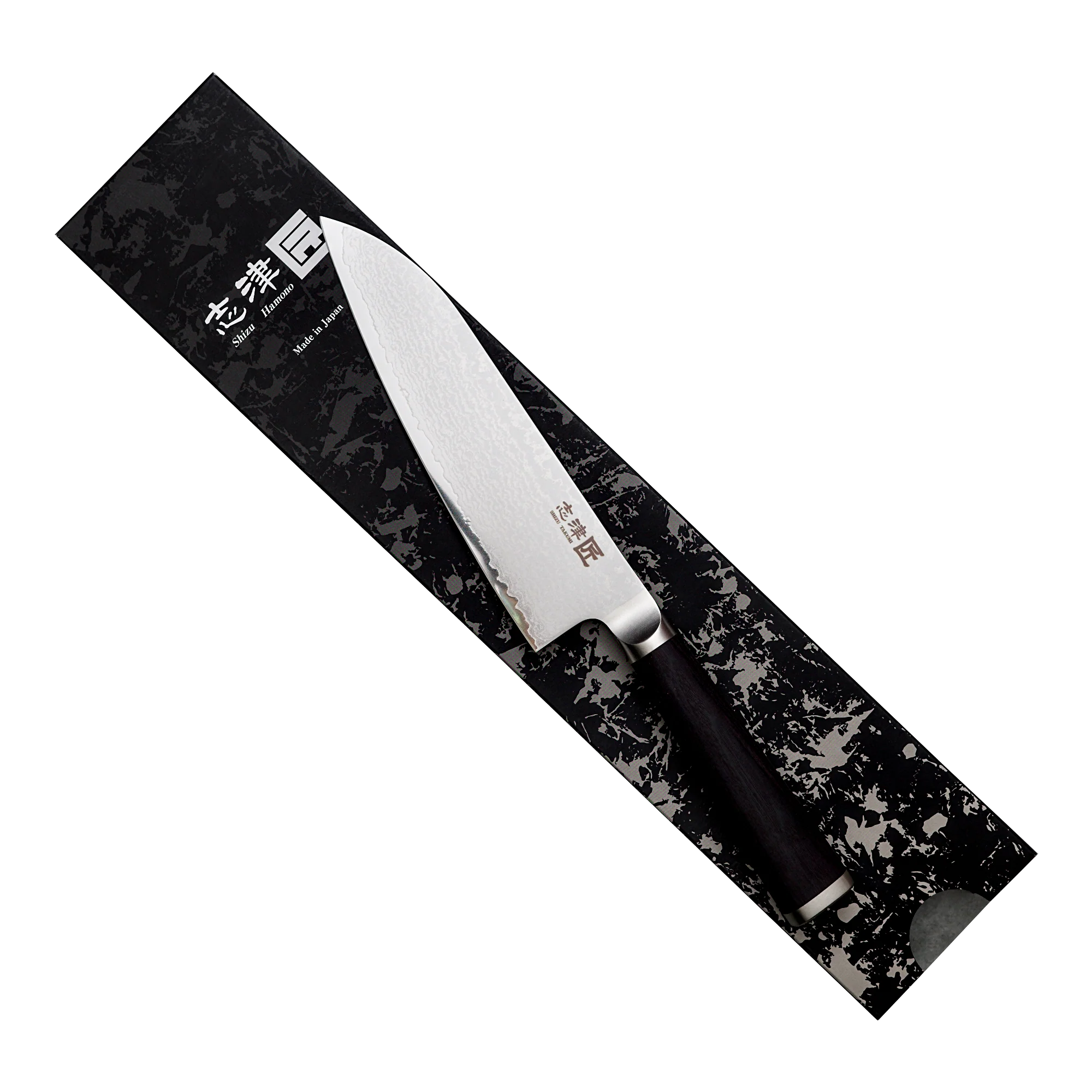 Miyako SUS 180mm Santoku Knife - 33 Layer Damascus Steel Blade – Made in Japan 