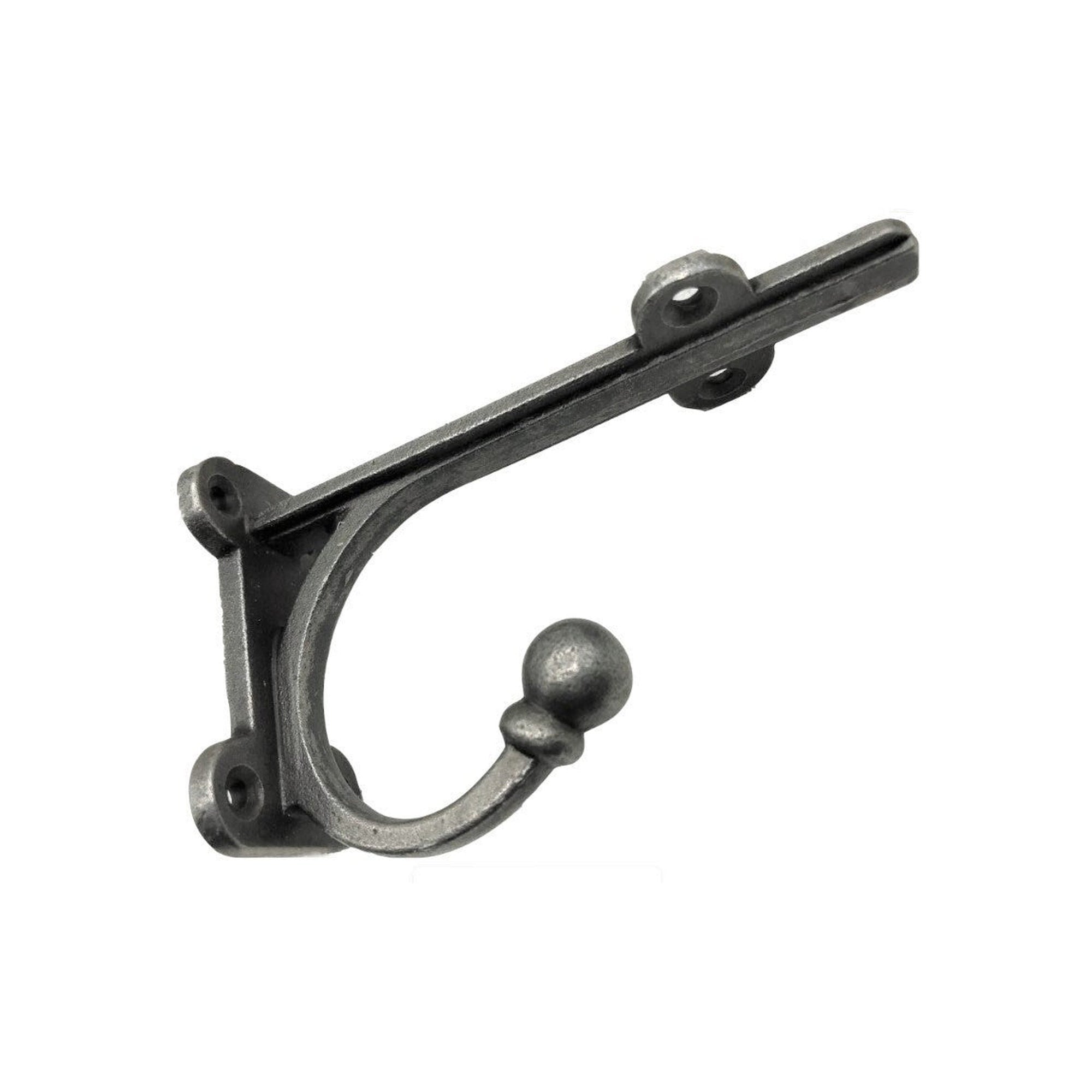 Tranby Hook Bracket, 4 inch, Antique Metal 