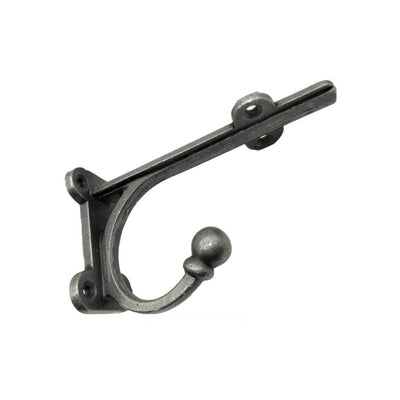 Tranby Hook Bracket, 4 inch, Antique Metal 